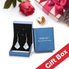 image:imageAustrian Crystal Baroque Drop Dangle Earrings for Women 925 Sterling Silver Hook Hypoallergenic JewelryAurora Borealis