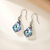 image:imageAustrian Crystal Baroque Drop Dangle Earrings for Women 925 Sterling Silver Hook Hypoallergenic JewelryVitrail Light