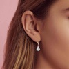 image:imageAustrian Crystal Baroque Drop Leverback Earrings for Women Fashion 14K Gold Plated Hypoallergenic JewelryAurora Borealis