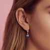 image:imageAustrian Crystal Baroque Drop Leverback Earrings for Women Fashion 14K Gold Plated Hypoallergenic JewelryVitrail Medium