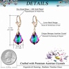 image:imageAustrian Crystal Baroque Drop Leverback Earrings for Women Fashion 14K Gold Plated Hypoallergenic JewelryVitrail Medium