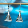 image:imageAustrian Crystal Christmas Tree Drop Dangle Earrings for Women 925 Sterling Silver Hook Hypoallergenic Jewelry Xmas GiftLight Topaz