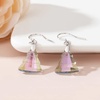 image:imageAustrian Crystal Christmas Tree Drop Dangle Earrings for Women 925 Sterling Silver Hook Hypoallergenic Jewelry Xmas GiftRainbow