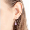 image:imageAustrian Crystal Christmas Tree Drop Dangle Earrings for Women 925 Sterling Silver Hook Hypoallergenic Jewelry Xmas GiftVitrail Light
