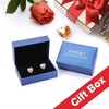 image:imageAustrian Crystal Halo Heart Stud Earrings for Women Fashion 925 Sterling Silver Hypoallergenic JewelryABPink