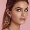 image:imageAustrian Crystal Heart Drop Dangle Earrings for Women 925 Sterling Silver Hook Hypoallergenic EarringViolet