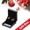 image:imageAustrian Crystal Heart Drop Dangle Earrings for Women 925 Sterling Silver Hook Hypoallergenic EarringViolet