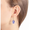image:imageAustrian Crystal Teardrop Dangle Drop Earrings for Women 14K Gold Plated Hook Earring Hypoallergenic Jewelry Gifts for Women GirlsTanzanite