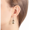 image:imageAustrian Crystal Teardrop Dangle Hook Earrings for Women 14K Gold Plated Hypoallergenic JewelryLight Topaz