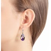 image:imageAustrian Crystal Teardrop Dangle Hook Earrings for Women 14K Gold Plated Hypoallergenic JewelryRainbow Crystal