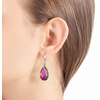 image:imageAustrian Crystal Teardrop Dangle Hook Earrings for Women 14K Gold Plated Hypoallergenic JewelryVitrail Medium