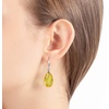 image:imageAustrian Crystal Teardrop Dangle Hook Earrings for Women 14K Gold Plated Hypoallergenic JewelryYellow