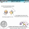 image:imageCube Austrian Crystal Drop Stud Earrings for Women Fashion S925 Sterling Silver Hypoallergenic JewelryAurora Boreali