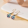 image:imageDainty Austrian Crystal Baroque Drop Dangle Earrings for Women 14K Gold Plated Hook Earring Hypoallergenic Jewelry Gifts for WomenVitrail Light