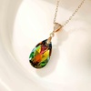 image:imageEVEVIC Austrian Crystals Teardrop Pendant Necklace for Women 14K Gold Plated Ecofriendly Brass Hypoallergenic JewelryVitrail Medium