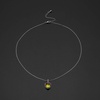 image:imageEVEVIC Color Changing Cubic Austrian Crystal Pendant Necklaces for Women 14K Gold Plated Hypoallergenic JewelryRainbow CrystalSilverTone