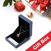 image:imageEVEVIC Color Changing Cubic Austrian Crystal Pendant Necklaces for Women 14K Gold Plated Hypoallergenic JewelryVitrail Light