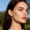 image:imageElegant Austrian Crystal Teardrop Dangle Earrings for Women14K Gold Plated Flower Drop Earrings Jewelry Gift for Birthday Wedding AnniversaryDenim Blue