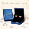 image:imageFashion Austrian Crystal Heart Stud Earrings for Women 14K Gold Plated Hypoallergenic Formal Jewelry GiftVitrail Medium
