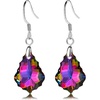 image:imageAustrian Crystal Baroque Drop Dangle Earrings for Women 925 Sterling Silver Hook Hypoallergenic JewelryVitrail Medium