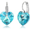 Aquamarine /Silver-tone