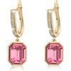 Pink Crystal /Gold-tone