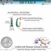image:imageAustrian Crystal Chunky Half Hoop Dangle Earrings for Women  14K gold plated brassround austrian crystalchunky hoop earringsbutterfly claspgift boxGreen