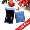 image:imageAustrian Crystal Flower Drop Dangle Earrings for Women Fashion 14K Gold Plated Hypoallergenic JewelryVitrail Medium