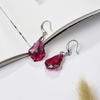 image:imageEVEVIC Austrian Crystal Baroque Teardrop Dangle Earrings for Women  14K GoldPlatedHypoallergenicBrilliant FacetsFluid MovementEasyWear Fishhook FitFor Daily Wear And Special OccasionsFuchsia