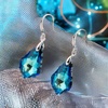 image:imageEVEVIC Austrian Crystal Baroque Teardrop Dangle Earrings for Women  14K GoldPlatedHypoallergenicBrilliant FacetsFluid MovementEasyWear Fishhook FitFor Daily Wear And Special OccasionsBermuda Blue