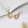 image:imageEVEVIC Austrian Crystal Baroque Teardrop Dangle Earrings for Women  14K GoldPlatedHypoallergenicBrilliant FacetsFluid MovementEasyWear Fishhook FitFor Daily Wear And Special OccasionsLight Topaz