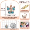 image:imageEVEVIC Austrian Crystal Butterfly Pendant Necklaces and Earrings Jewelry Set