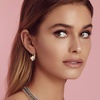 image:imageEVEVIC Austrian Crystal Cube Drop Leverback Earrings for Women  14K Rose GoldPlated HypoallergenicGeometric Cube EarringsCrystal Dangle StyleSecure Leverback ClosureGift for WomenLight Topaz