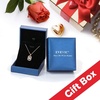 image:imageEVEVIC Austrian Crystal Octagon Pendant Necklaces Earrings Set for Women 14K Gold Plated Hypoallergenic Fashion Jewelry Sets Emerald