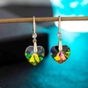 image:imageEVEVIC Heart Austrian Crystal Hook Drop Earrings for Women  14K GoldPlatedHeartShaped Crystal for Romantic GlowGift Box IncludedBrighten Up Daily Outfit and Date NightsVitrail Medium