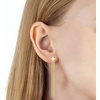 image:imageStainless Steel Cross Long Tassel Dangle Earrings for Women Fashion 14K Gold Plated Hypoallergenic Statement Jewelry GiftGold