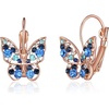 Blue Main Crystal/Rose Gold-tone