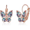 Purple Main Crystal/Rose Gold-tone