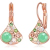 Green Opal+Aurora Borealis Crystal
