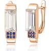 Clear White/Gold-tone
