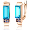 Light Blue/Gold-tone