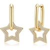 Star Drop/Gold-tone