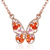 Red Main Crystal/Rose Gold-tone