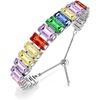 Rainbow/Silver-tone