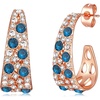 Dark Blue Main Crystal/Gold-Tone