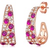 Rose Pink Main Crystal/Gold-Tone