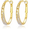 White Crystal/Gold-tone