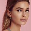 image:imageEVEVIC Austrian Crystal Octagon Pendant Necklaces Earrings Set for Women 14K Gold Plated Hypoallergenic Fashion Jewelry Sets Black