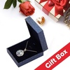 image:imageEVEVIC Multicolored Austrian Crystal Stud Earrings and Necklace Sets for Women Fashion Hypoallergenic Jewelry Set Gifts