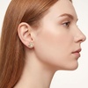 image:imageEVEVIC Austrian Crystal Flower Clip On Earrings for Women 14K Gold PlatedChampagne